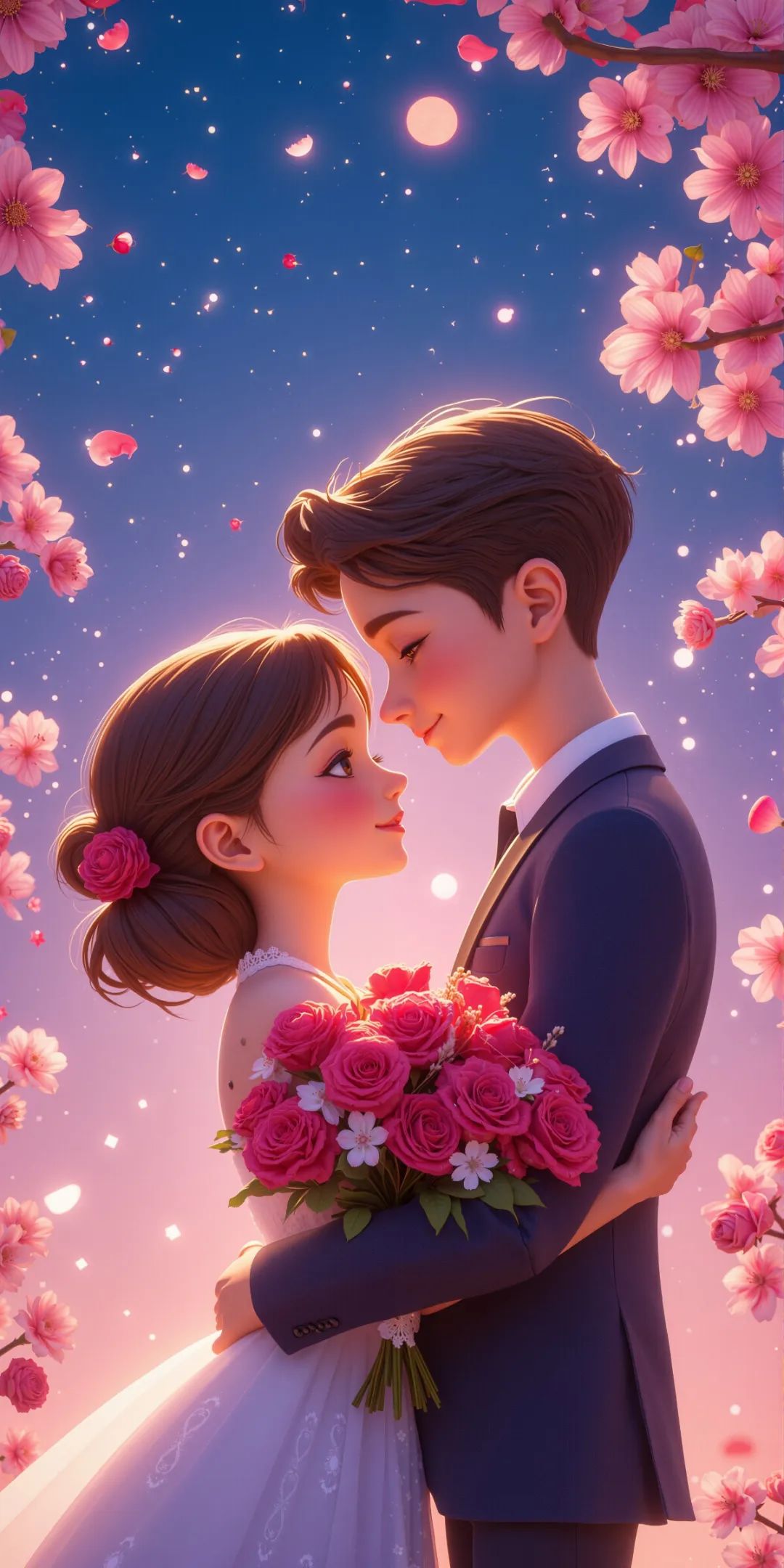 七夕快乐:长日欢喜,四季与你